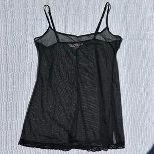 Victoria’s Secret Vintage Sheer Mesh Chemise Slip S